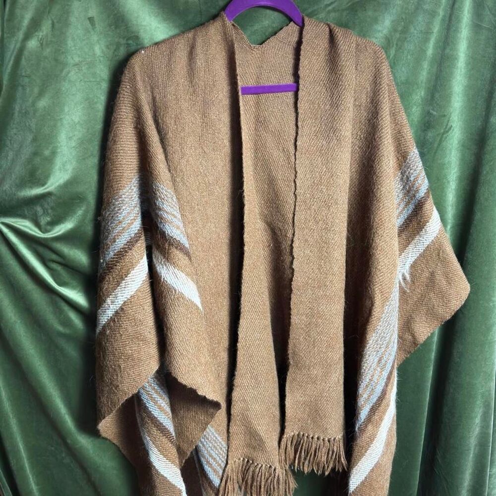 Unbranded Women's Brown and Tan Scarf-wraps
